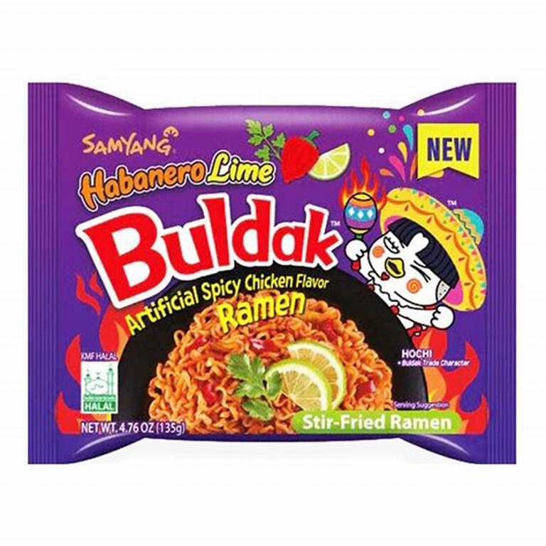 Korean Noodles Habanero Lime