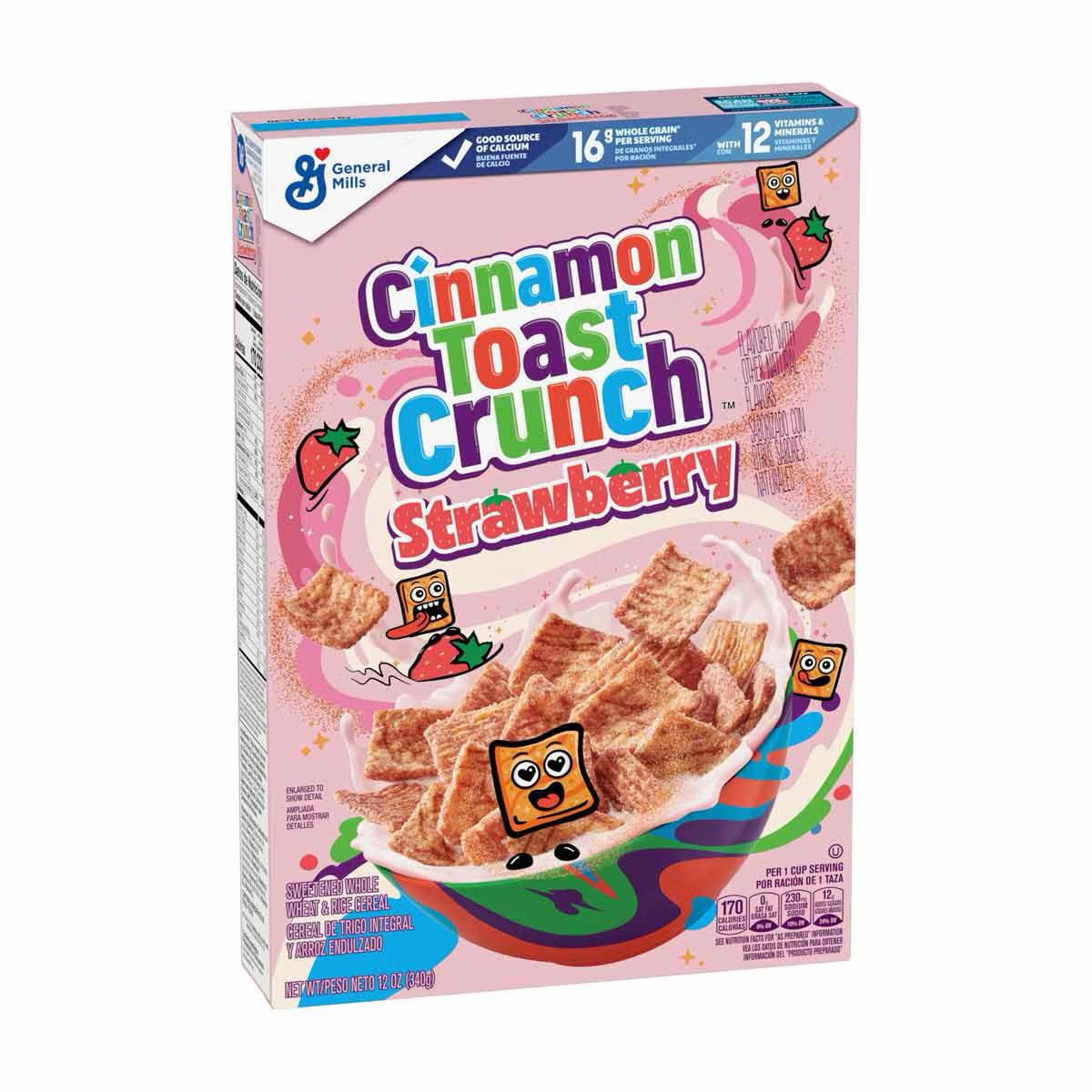 General Mills Cinnamon Toast Crunch Strawberry