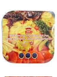 Vegetable Self-heating Hot Pot Sour And Spicy Golden Soup Flavor
