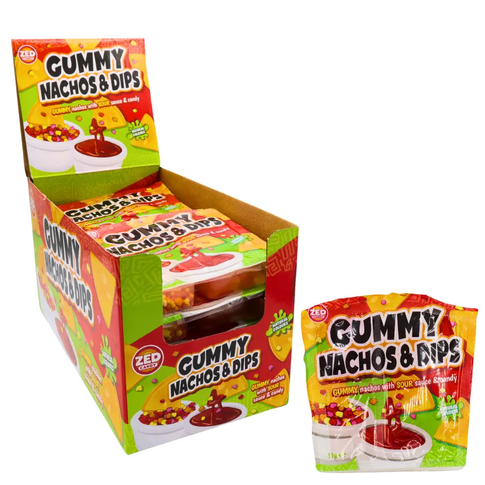 Zed Candy Gummy Nachos & Dips