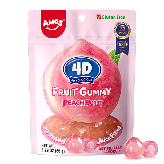 4D Gummy Peach Burst