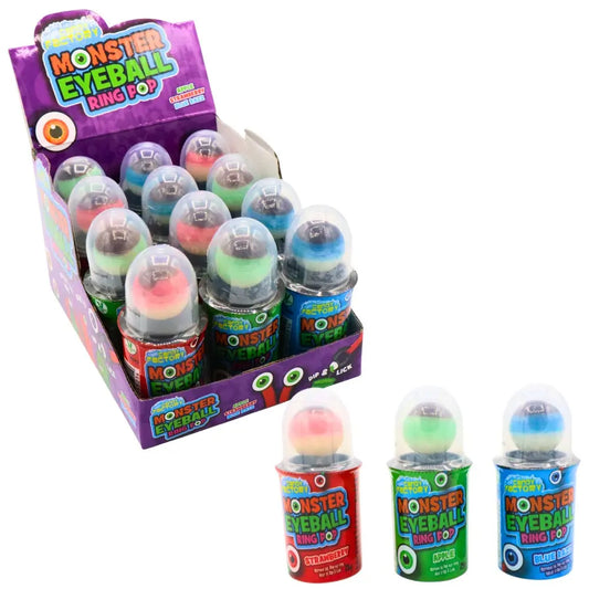 CCF Monster Eyeball Ring Pop