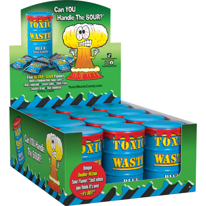 Toxic Waste Blue Drum New Dropped