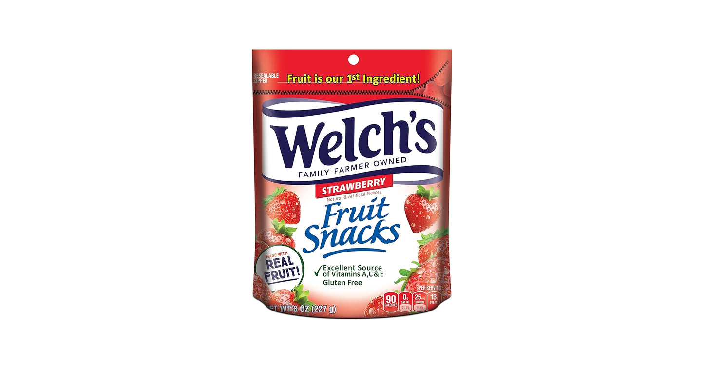 Welchs Fruit Snacks Strawberry