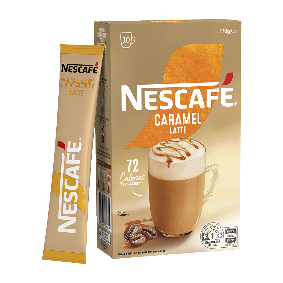 Nescafe Caramel Latte Sachet