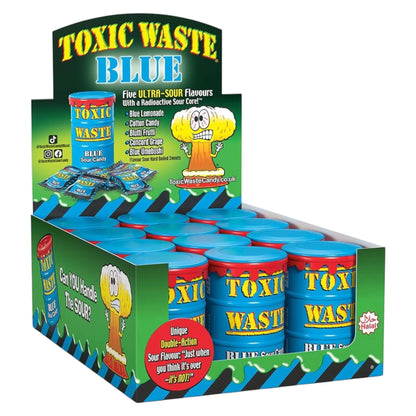 Toxic Waste Blue Drum New Dropped