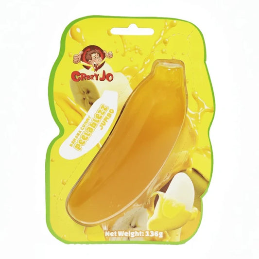 Crazy Jo Peelablezz Jumbo Banana Gummy