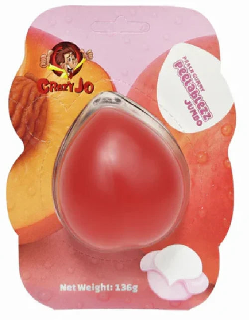 Crazy Jo Peelablezz Jumbo Peach Gummy