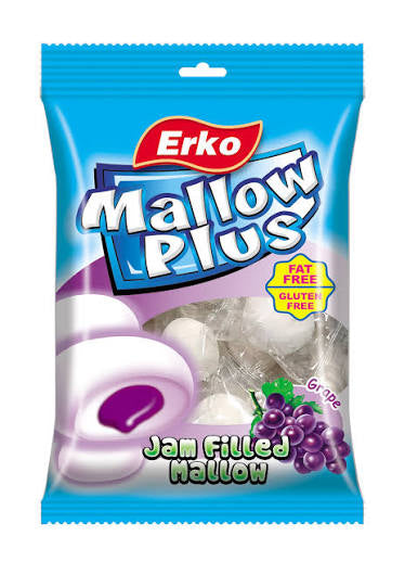 Erko Mallow Plus Grape Filled