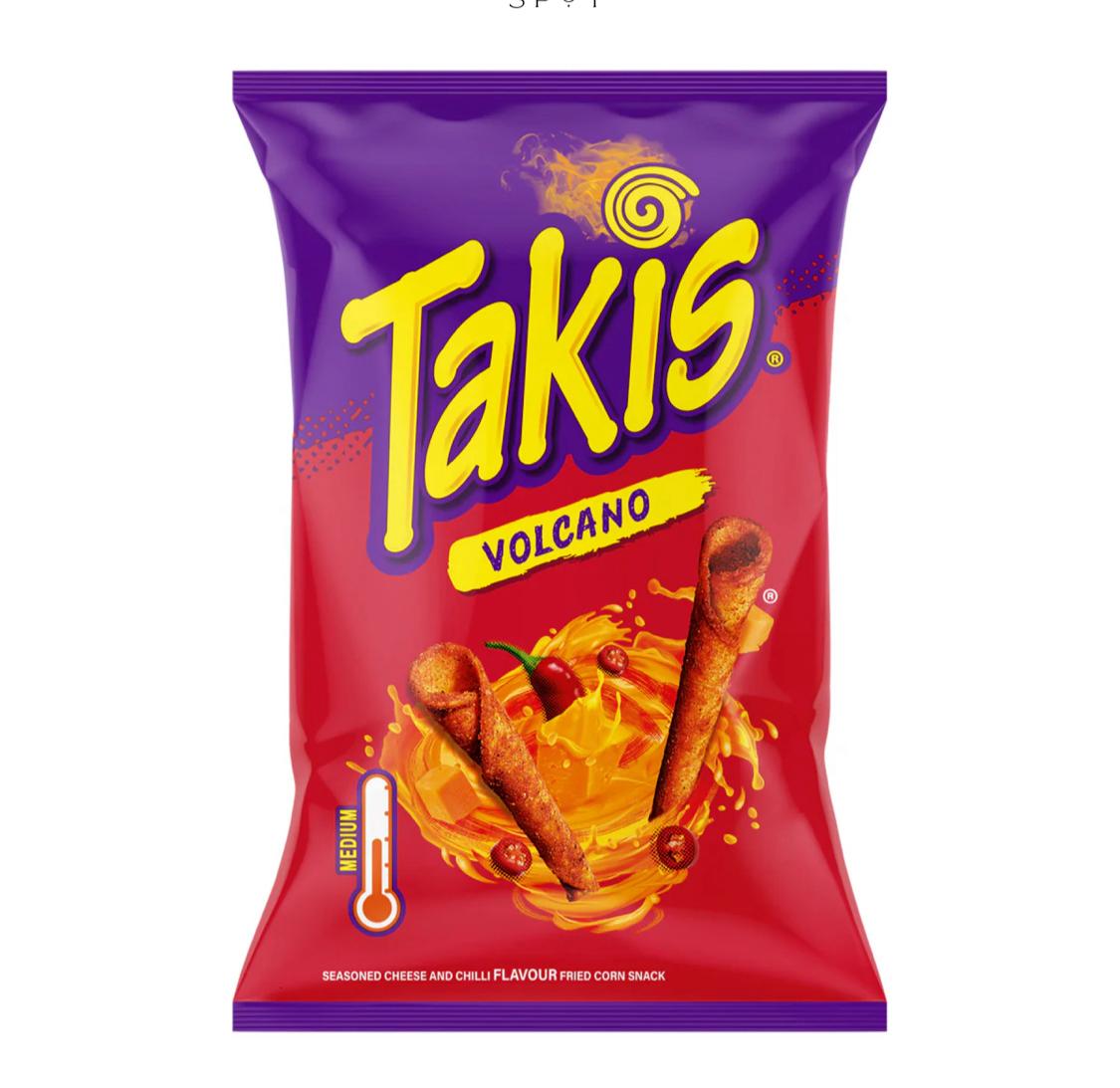 Takis Volcano Red