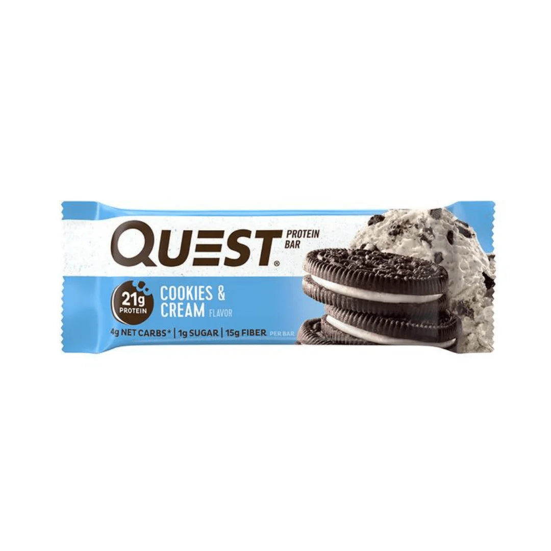 Quest Protein Bar Cookies and Cream
