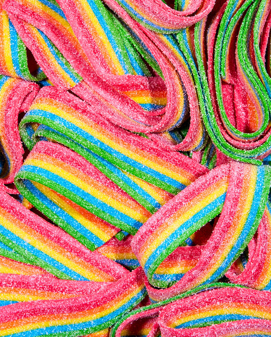 Gummy Rainbow Belts