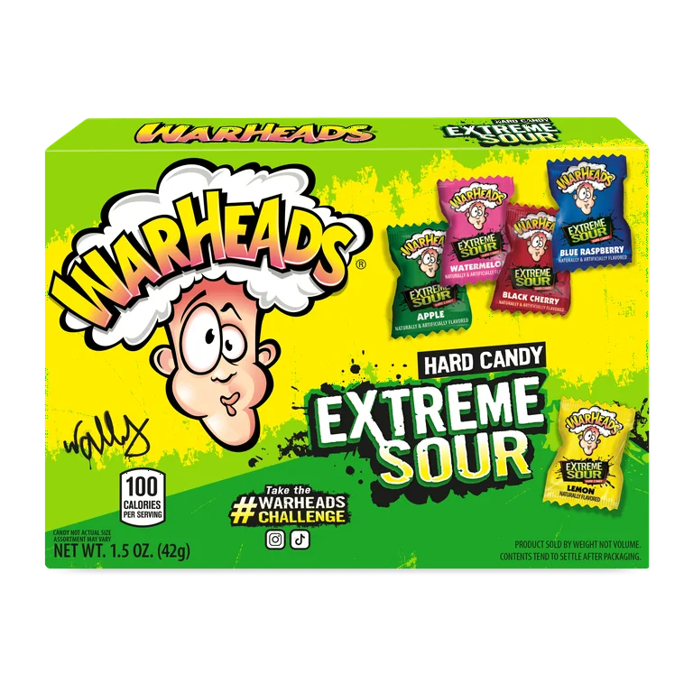 Warheads Extreme Sour Theatre Box