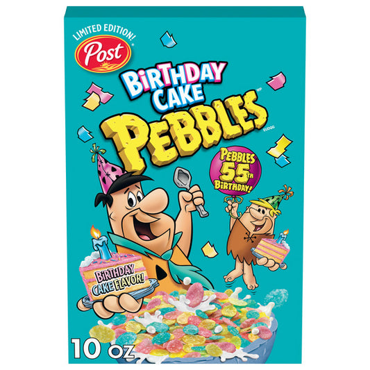Fruity Pebbles Birthday Cake Limited Edition