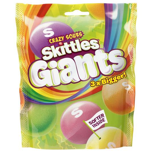 Skittles Giants Crazy Sours