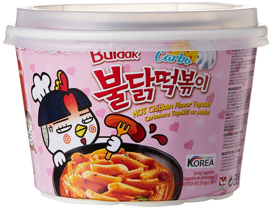 Instant Topokki Carbonara Flavor